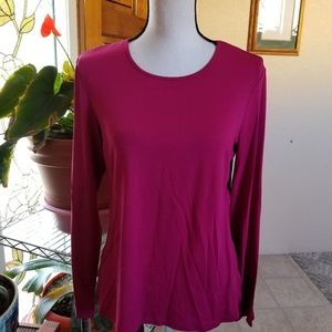 Women's Magneta Pink knit top Size 1